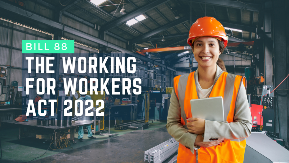 What is the Working for Workers Act, 2022 HR Covered
